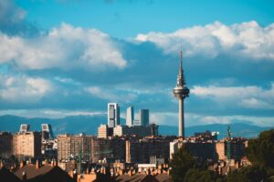 City Skyline Under Blue Sky